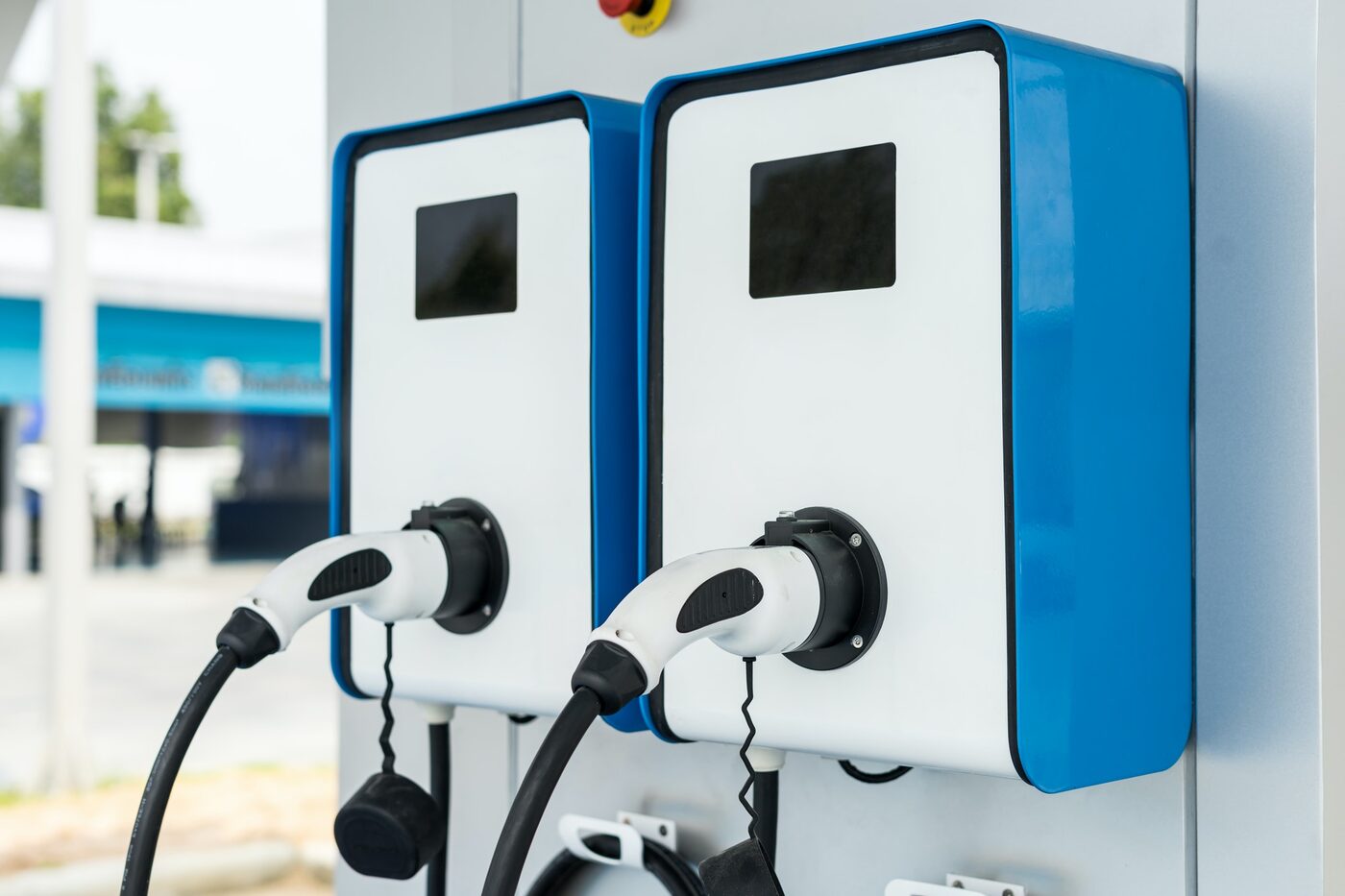 EV charging stations at South Florida real estate development