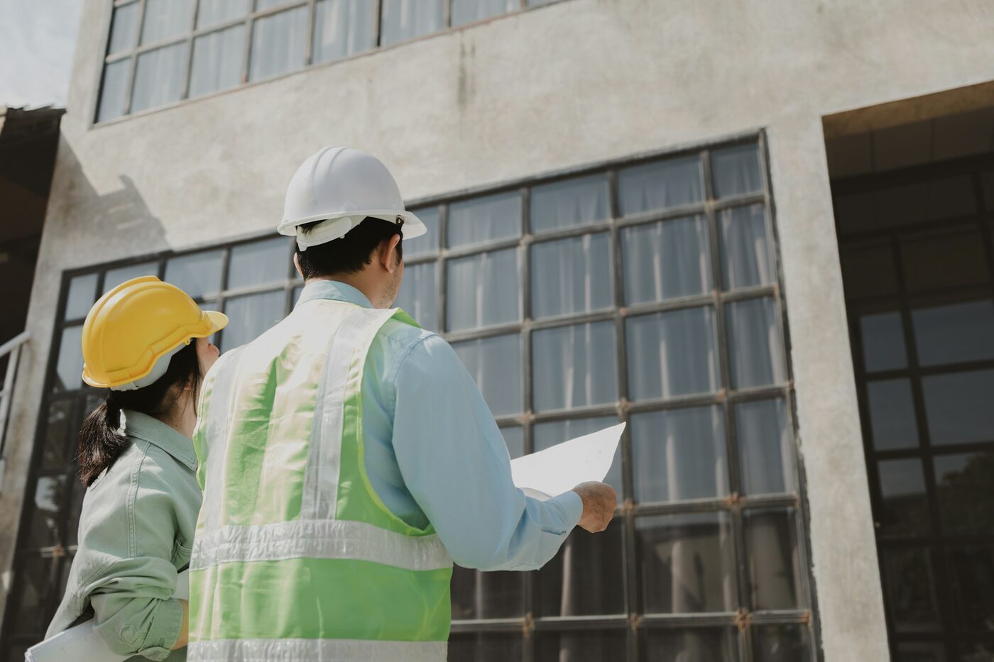 Smart building technology specialist at South Florida construction site